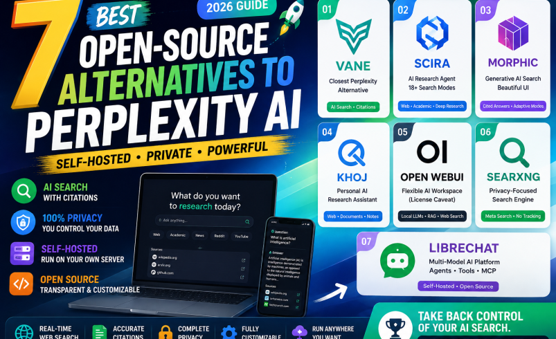 7 Best Open-Source Perplexity AI Alternatives in 2026
