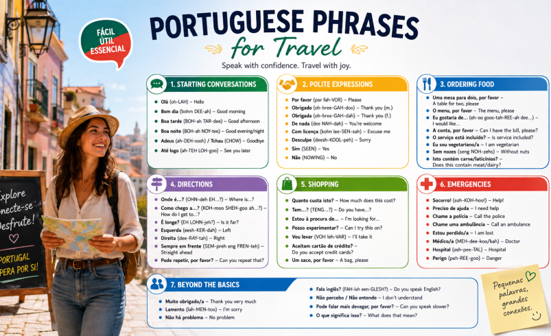Essential Portuguese Phrases for Travel: Your Practical Guide