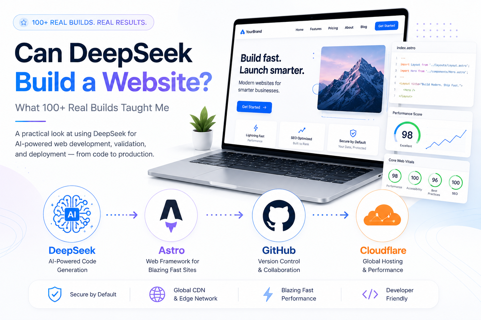 Can DeepSeek build a website? A comprehensive guide and case study on AI web development.