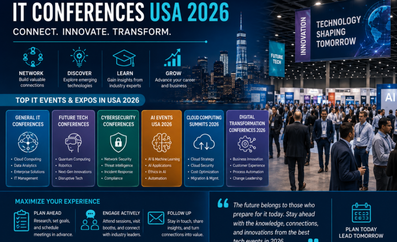 Navigating the Top Information Technology Trade Shows in USA 2026