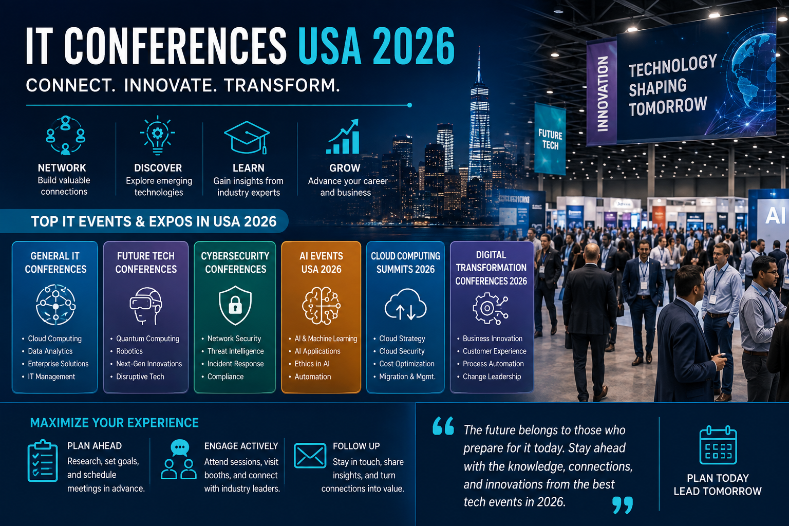 top information technology trade shows in usa 2026
