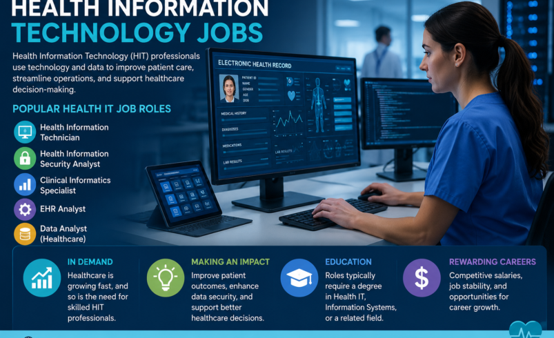 Navigating Health Information Technology Jobs: A Guide to Thriving Health IT Careers