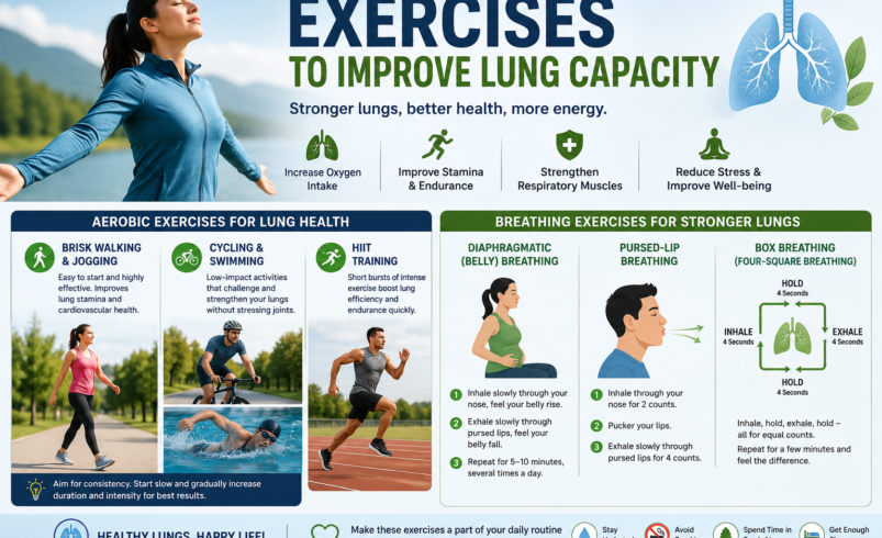Optimizing Respiratory Function: The Best Exercises for Lung Health