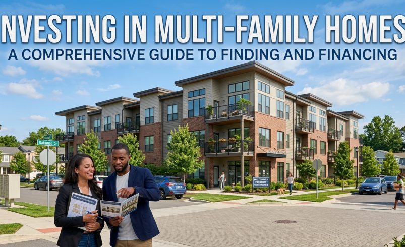 Investing in Multi-Family Homes: A Comprehensive Guide to Finding and Financing