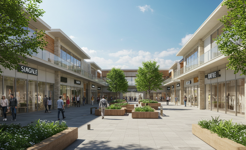 Exploring the Modern Outdoor Shopping Center: Features, Benefits, and Experiences
