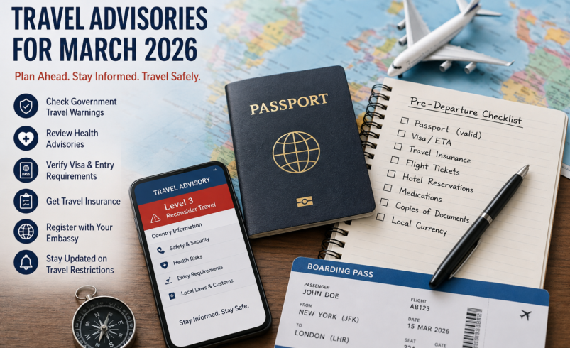 Navigating Global Journeys: Essential Travel Advisories for March 2026