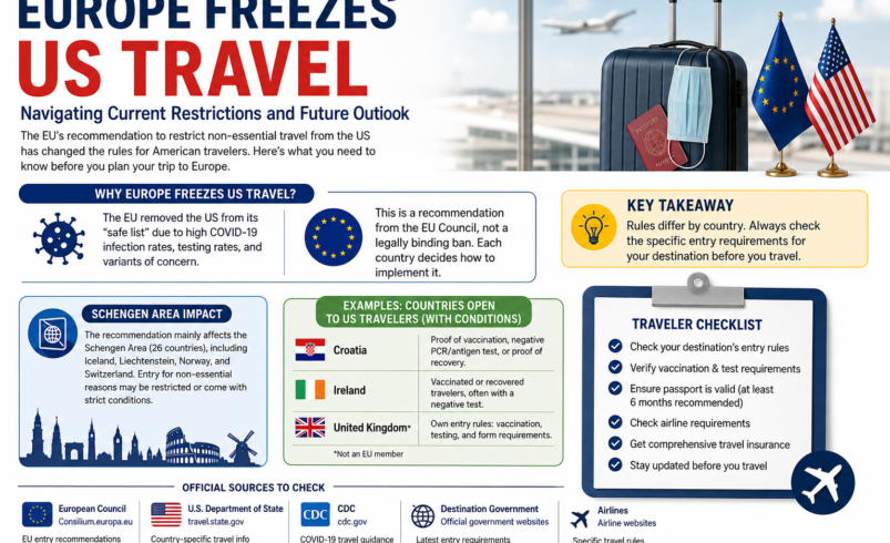 Europe Freezes US Travel: Navigating Current Restrictions and Future Outlook