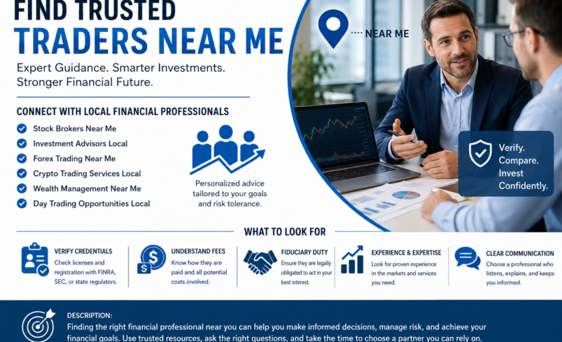 Finding Your Financial Partner: A Guide to Local Traders and Investment Professionals