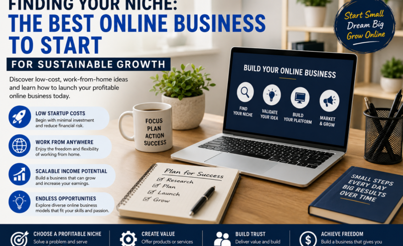 Finding Your Niche: The Best Online Business to Start for Sustainable Growth
